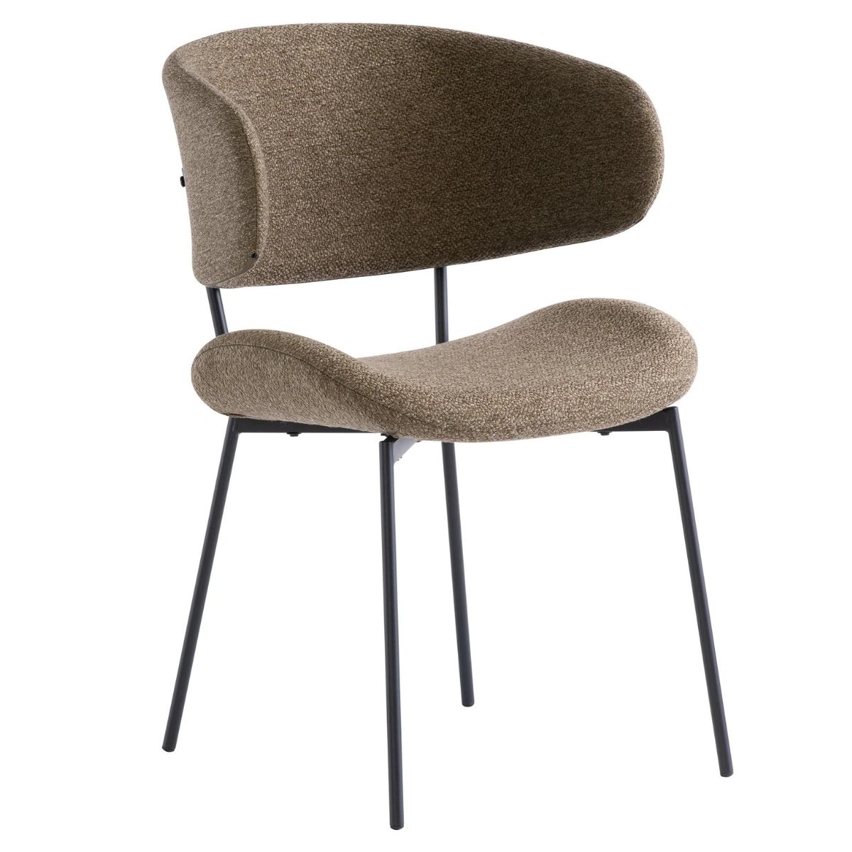 WIL02 - Winona Fabric Dining Chair Olive 2