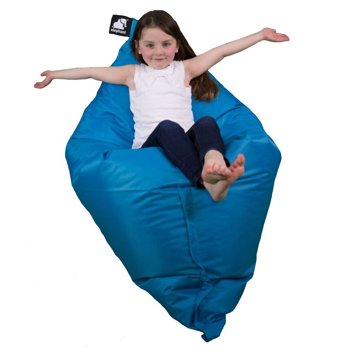 WLJUNBB-OCTQ - Jackson Turquoise Small Bean Bag - 2