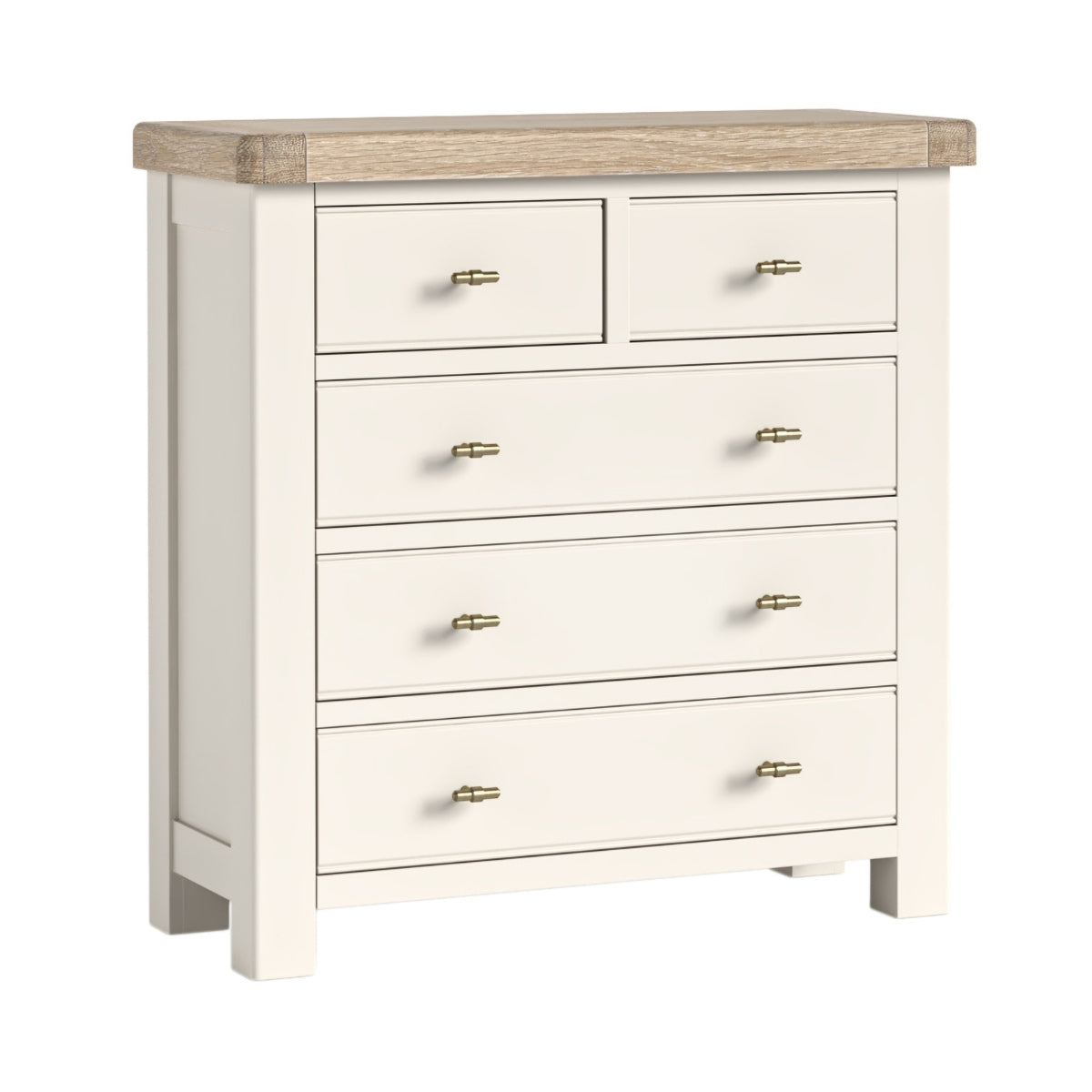 Wilson Cream 2 Over 3 Chest of Drawers