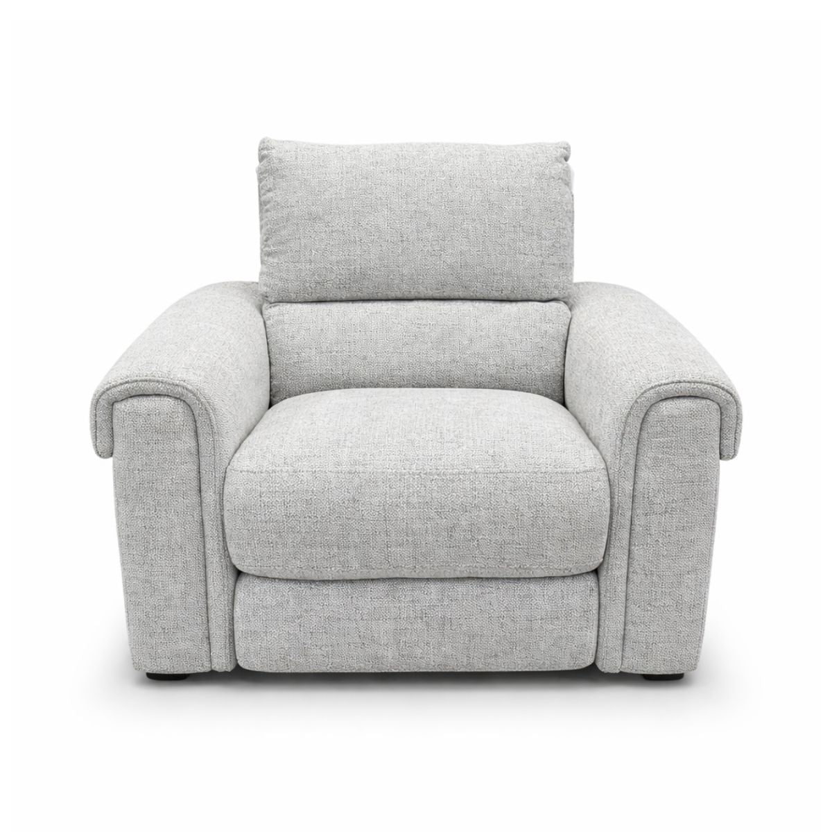 electric armchair recliner in grey