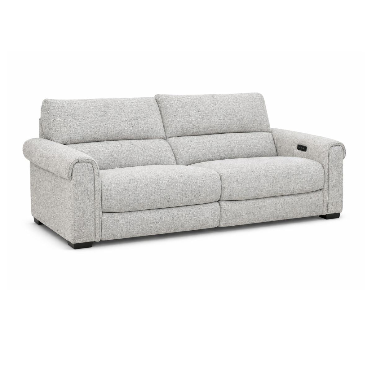 Borris Grey 2.5 Seater Electric Recliner Sofa