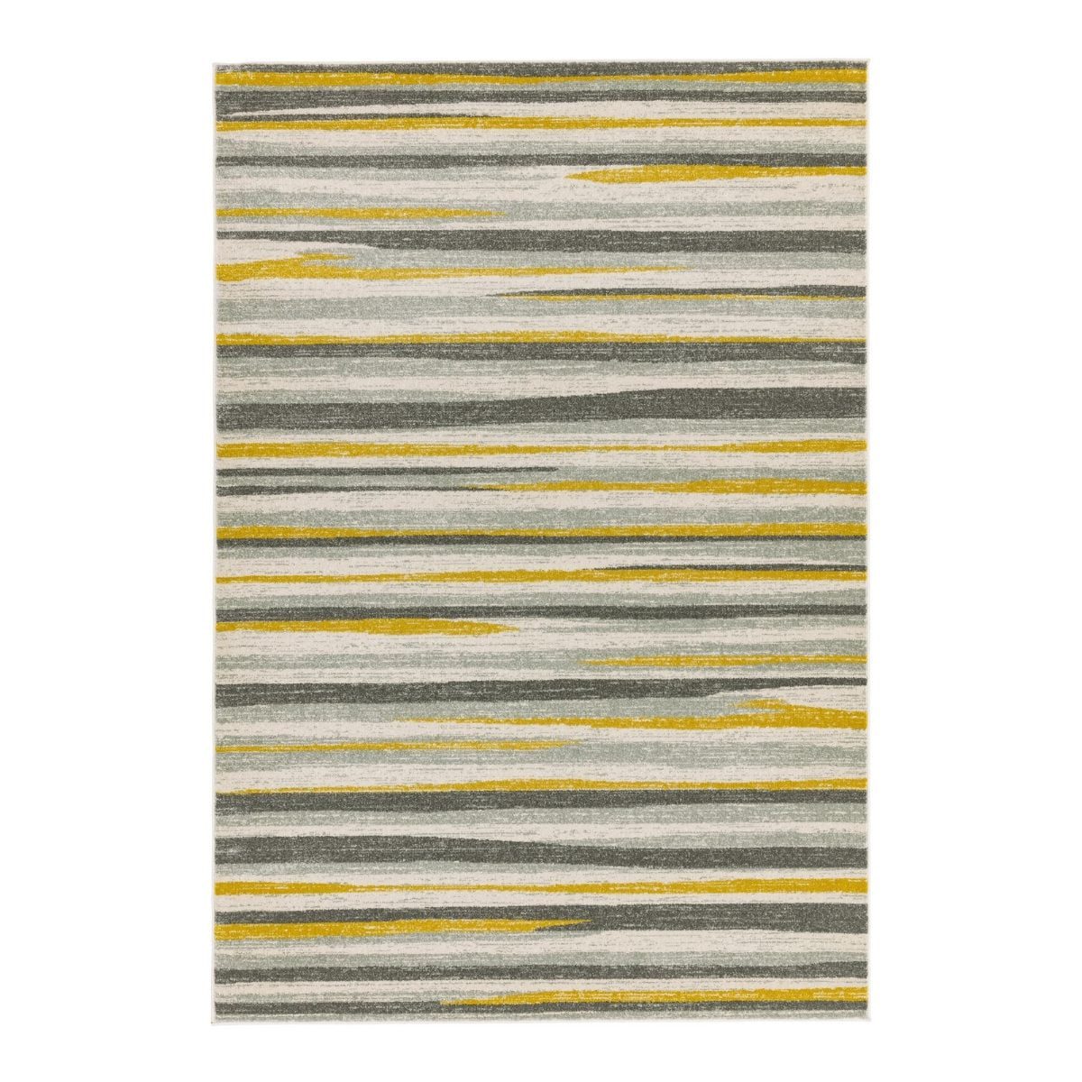 Yellow Stripe Rug