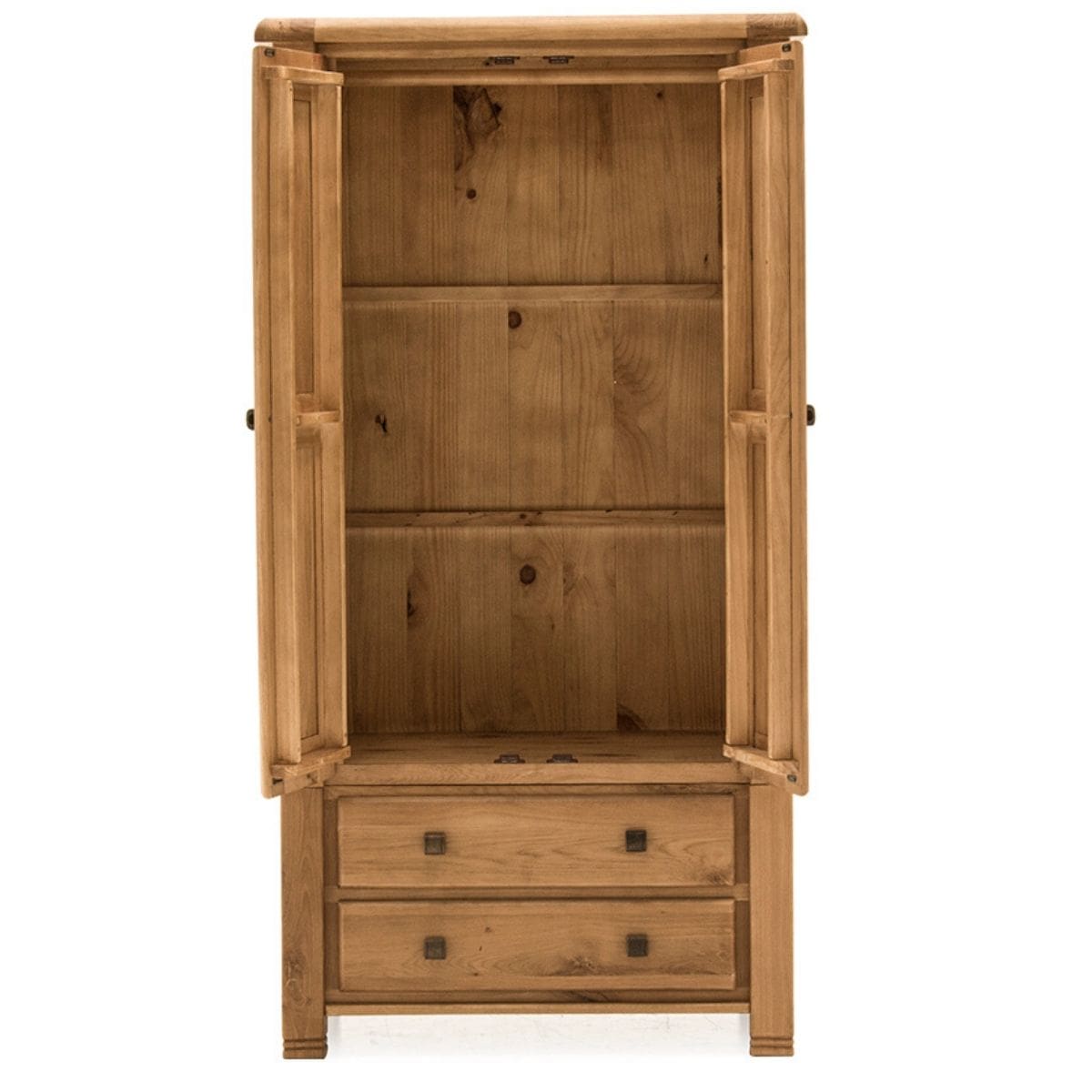 Dunloe 2 Door Solid Oak Wardrobe