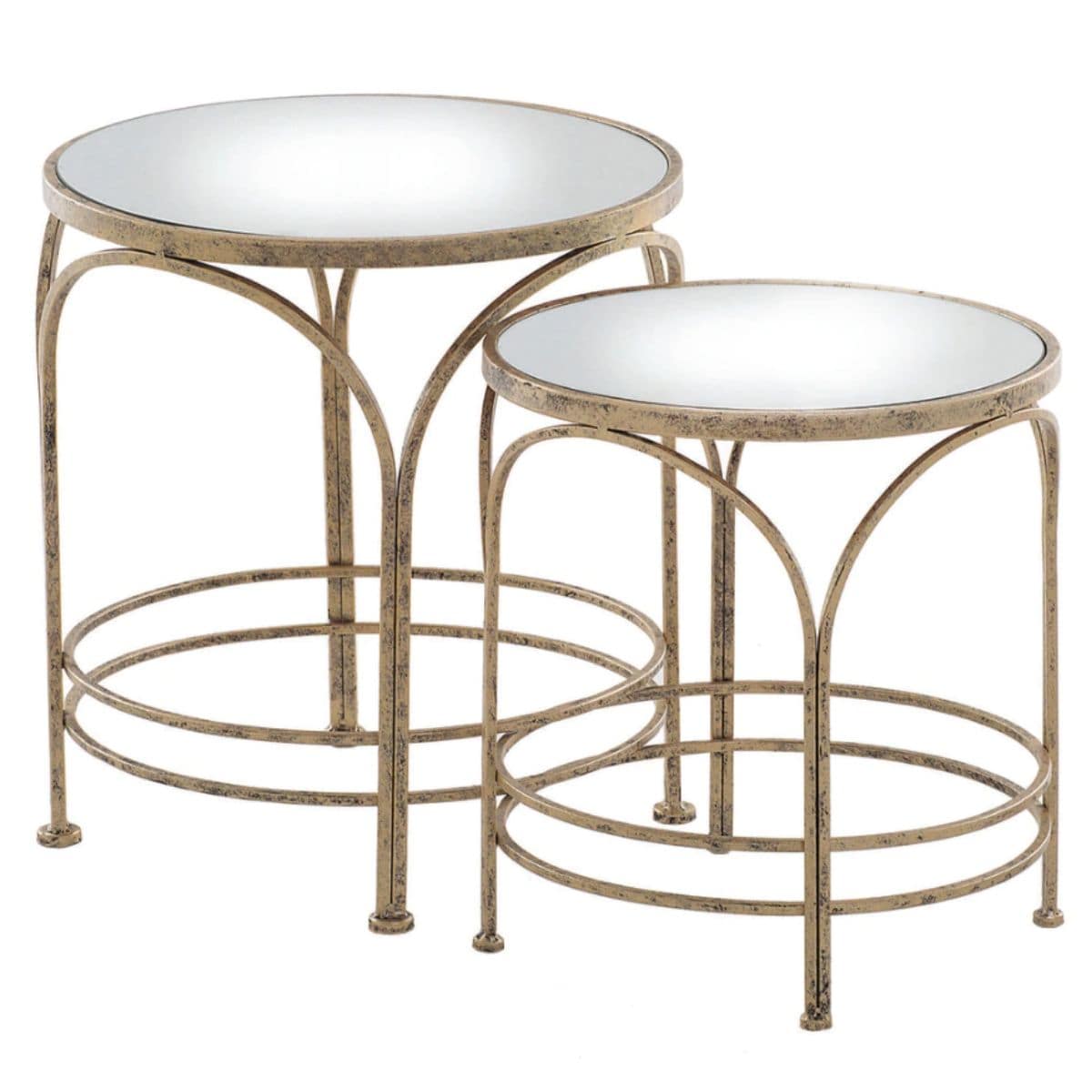 Mirrored Nest of Tables