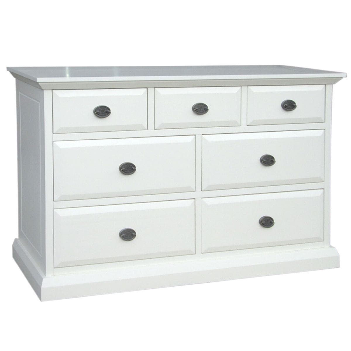 Cream Gloss Chest of Drawers