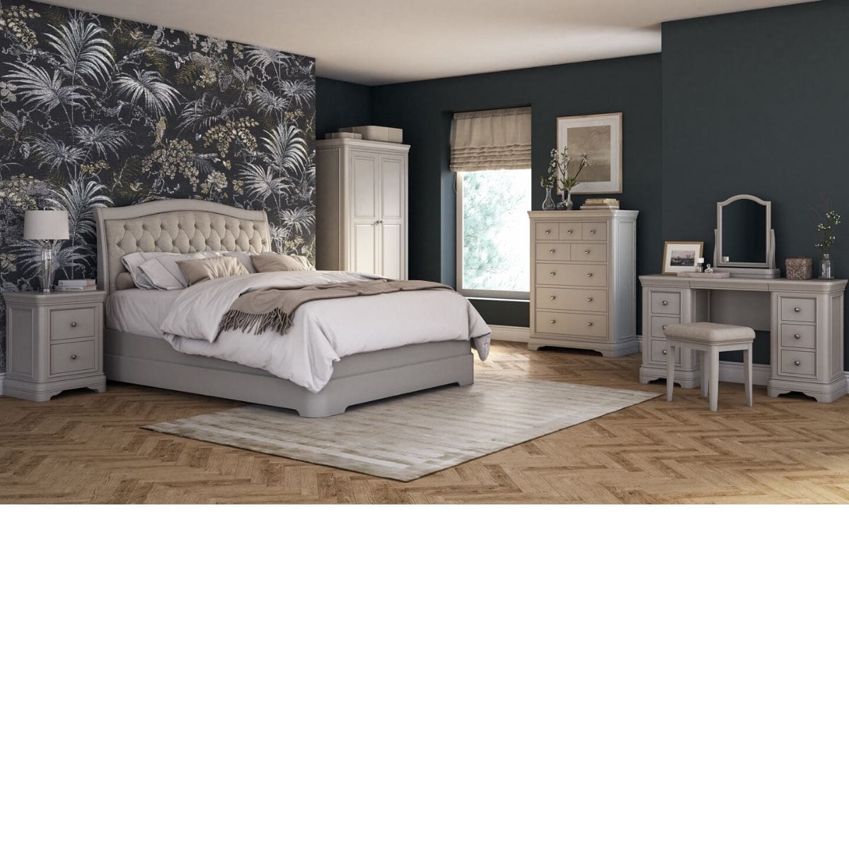 Mika 5 Drawer Tall Chest of Drawers