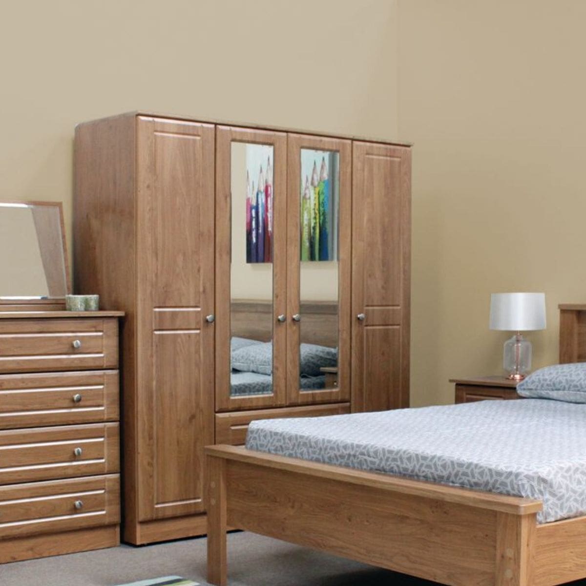 Classic Oak Wardrobe