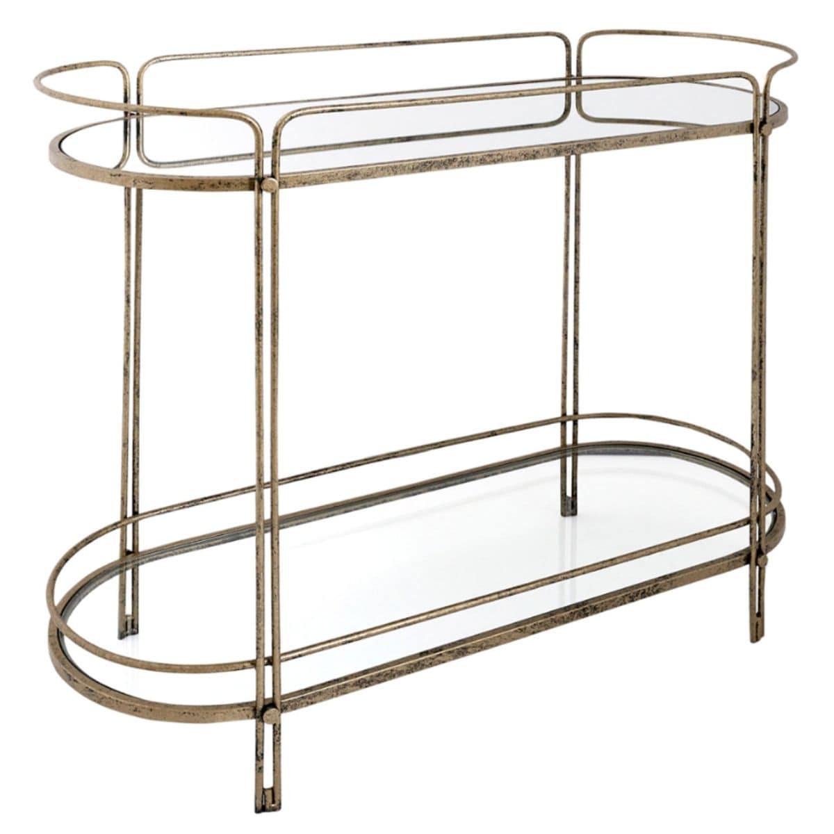 Oval Console Table
