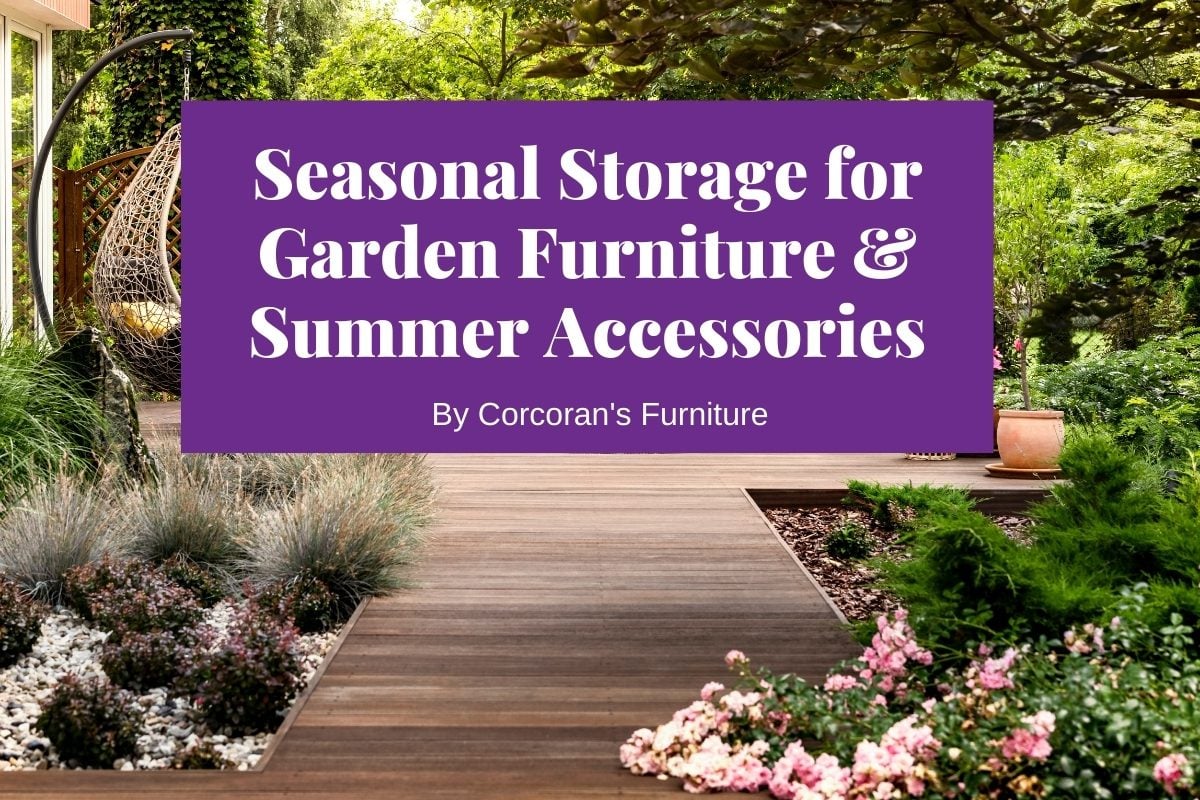 storing garden furniture
