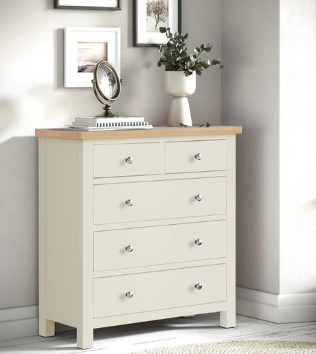 Cream Chest of Drawers