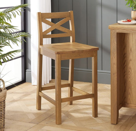 wooden bar stools