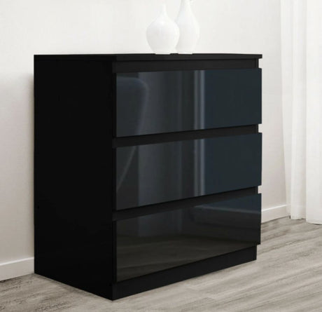 Black Chest of Drawers