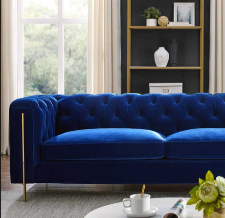 Blue Velvet Sofas