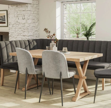 dining bench with back