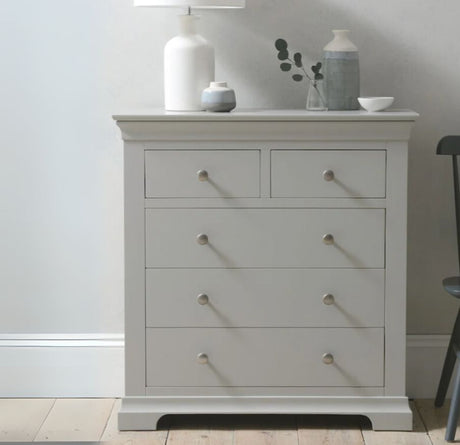 grey chest of drawers