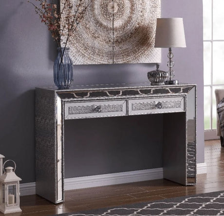 Mirrored Console Tables