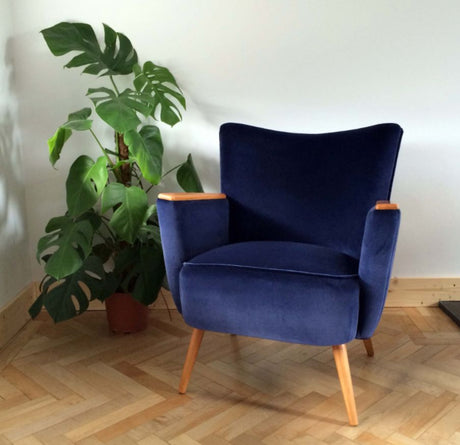 Navy Armchairs