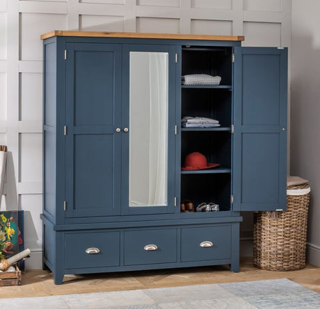 painted wardrobe