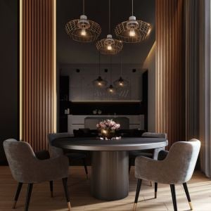 round extendable table