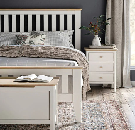 White Bed Double Frames
