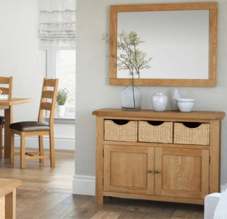 wooden mirrors