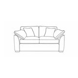 Loretta Custom Made 2 Seater Sofa