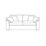 Loretta 3 Seater FoamFlex Sofa