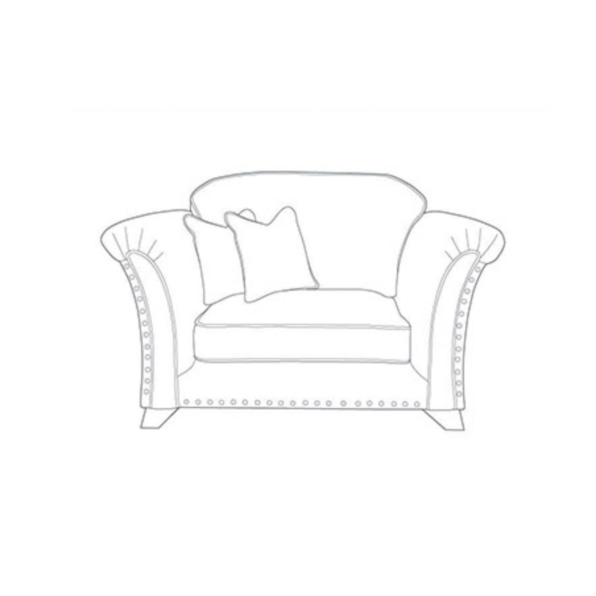 Watkins Nailhead Trim Loveseat
