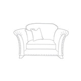 Watkins Nailhead Trim Loveseat