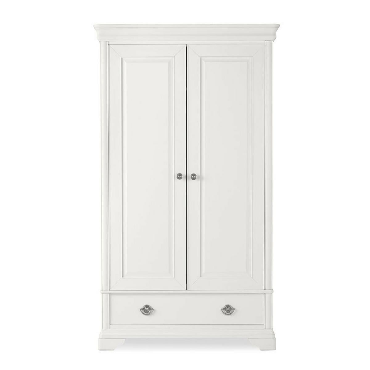 Chanel White Double Wardrobe