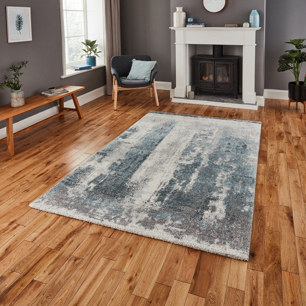 Brooklyn Modern Abstract Area Rug