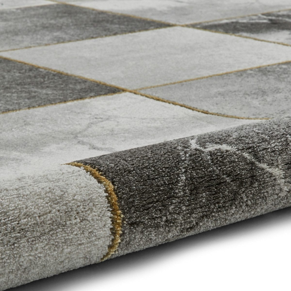 Craft Geometric Squares Rug