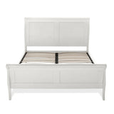 Chanel White Panel Bed