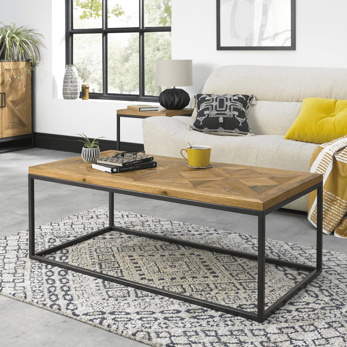 2003-05 - Inishmore Metal and Wood Coffee Table - 3