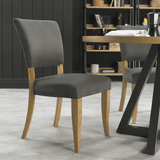 2003-09U-DGY - Inishmore Grey Fabric Dining Chair - 4