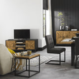 2003-25 - Inishmore Wood and Metal Media Console - 4