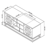 2003-25 - Inishmore Wood and Metal Media Console - 5