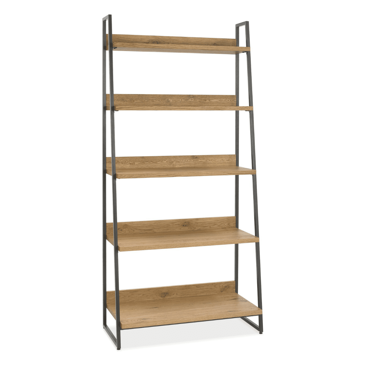 2003-27 - Inishmore Oak and Metal Bookcase - 1