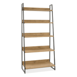 2003-27 - Inishmore Oak and Metal Bookcase - 1