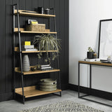 2003-27 - Inishmore Oak and Metal Bookcase - 3