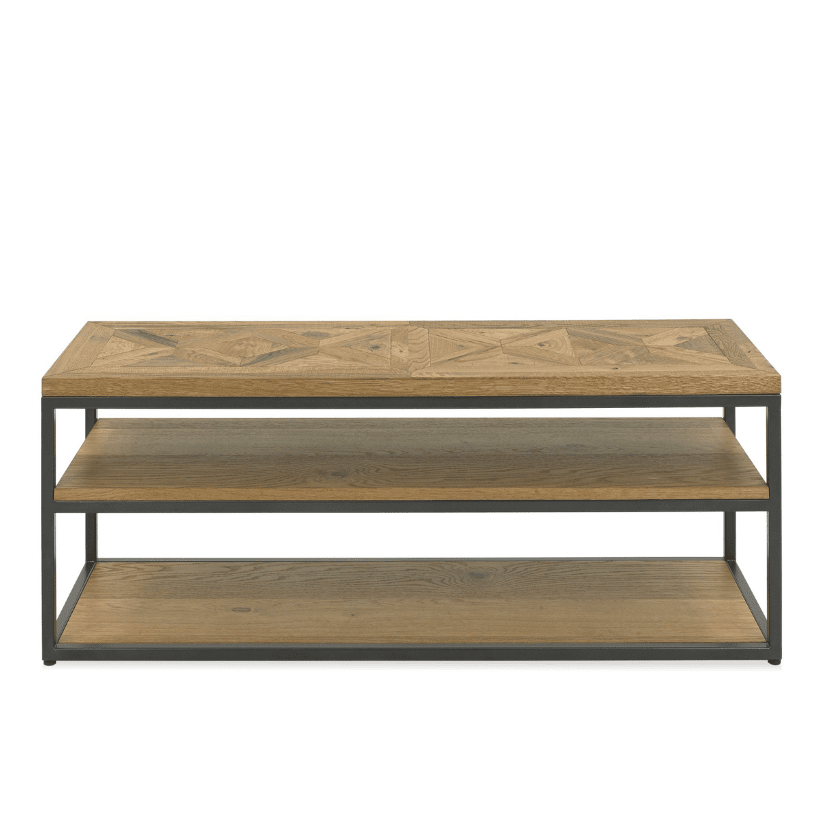 Wood and Metal TV Unit