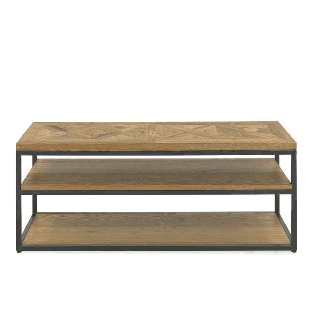 Wood and Metal TV Unit