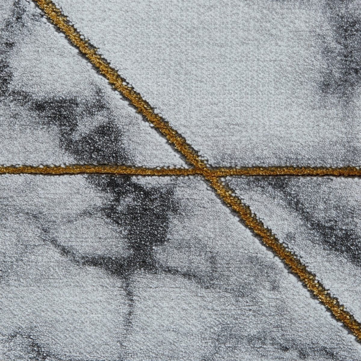 Craft Ivory and Gold Geometric Rug
