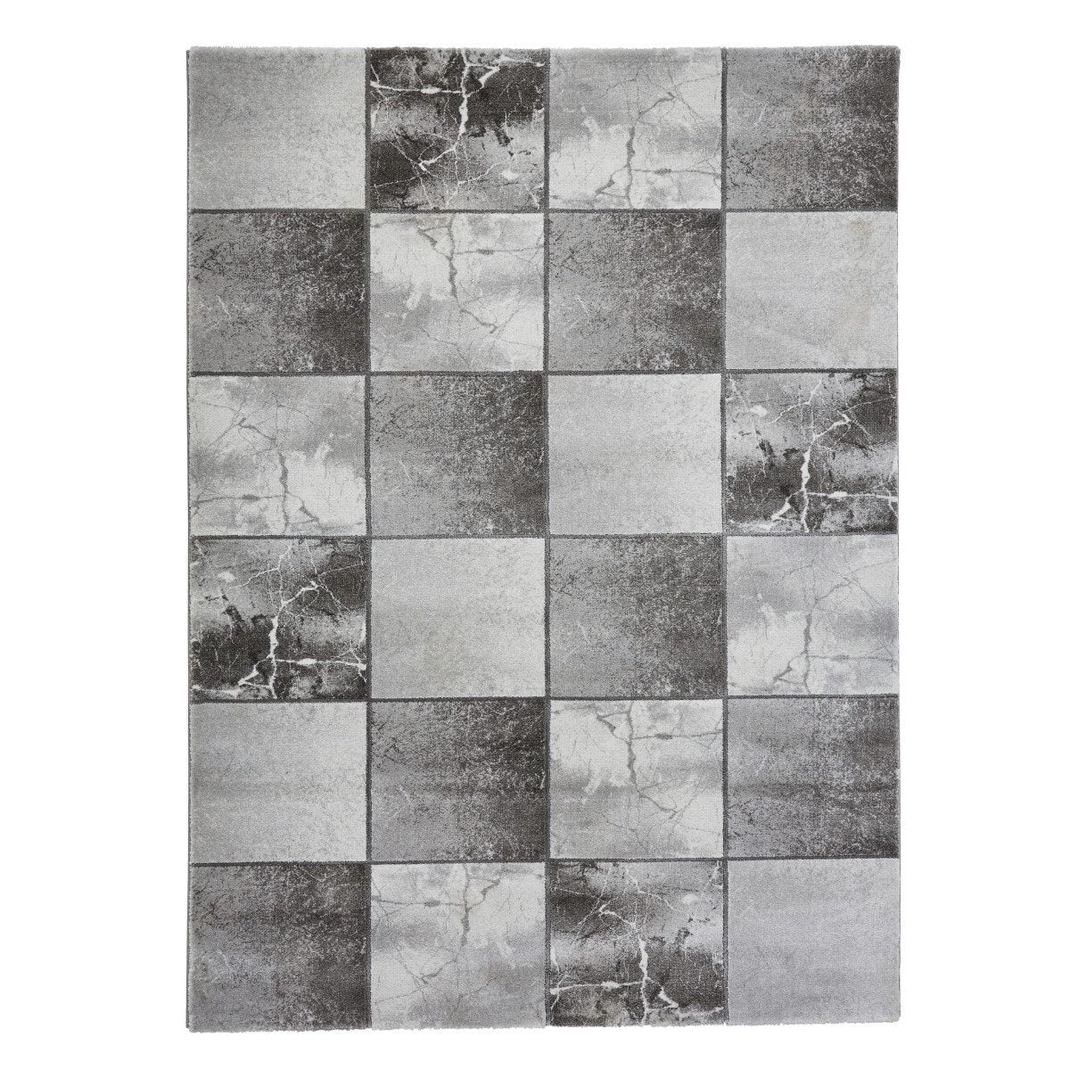 Craft Geometric Squares Rug