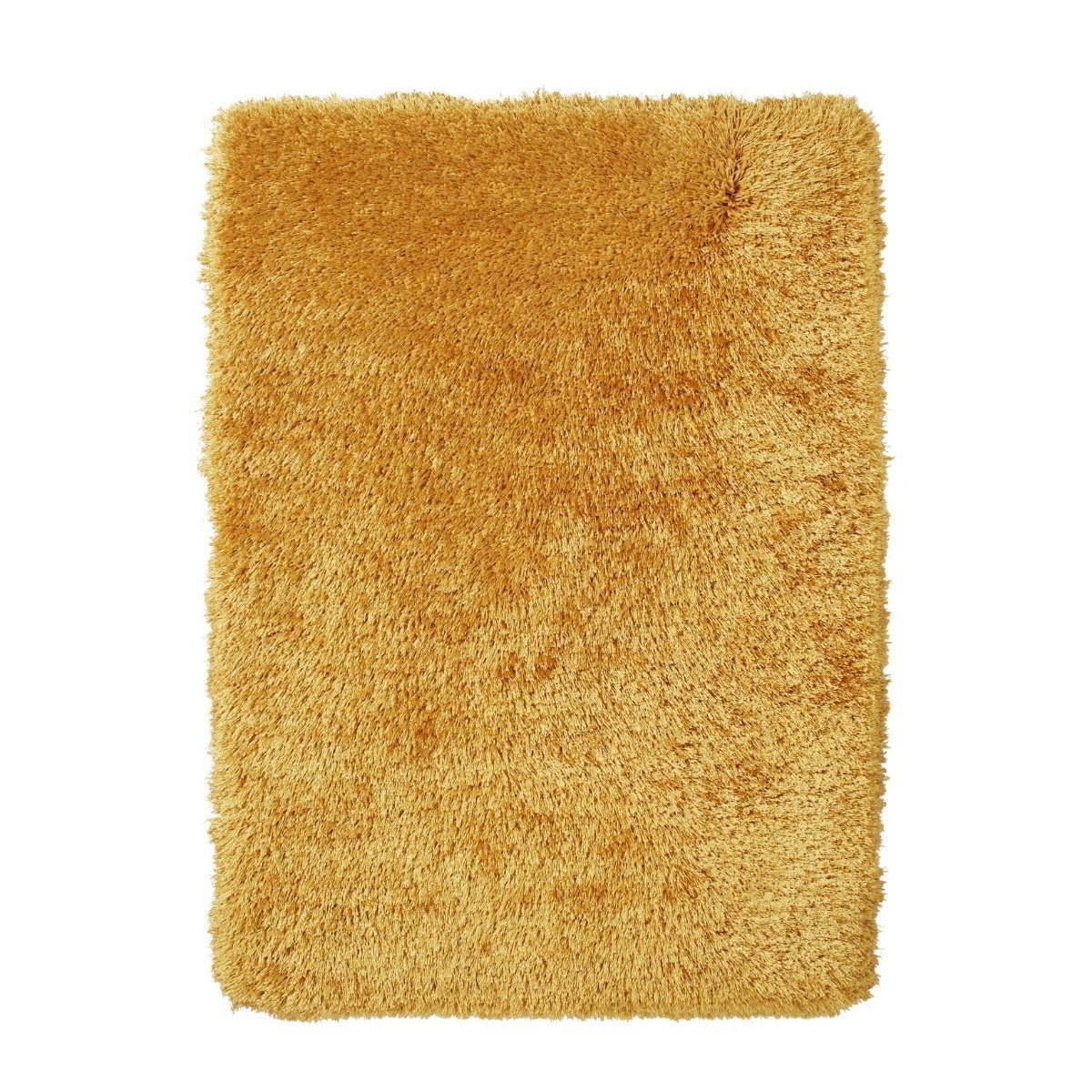 Mustard Yellow Shag Rug