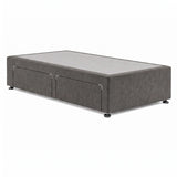 Desire Fabric Divan Base - Granite by Respa