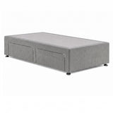 Desire Fabric Divan Base - Grey by Respa