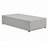 Desire Fabric Divan Base - Steel by Respa