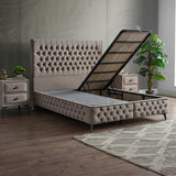 Villard Grey Bed 5