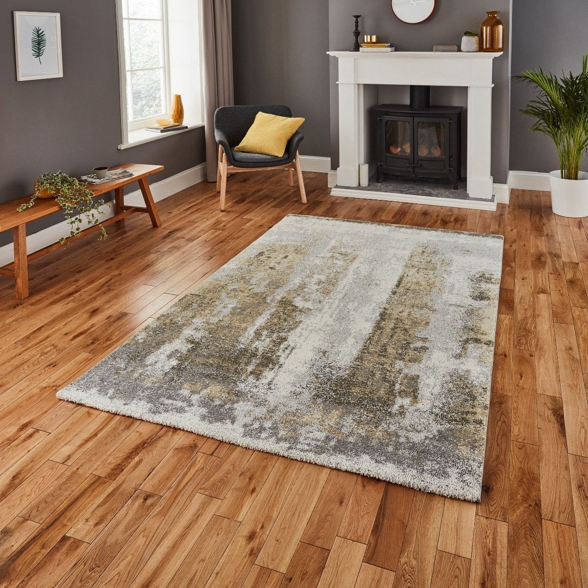 Brooklyn Modern Abstract Area Rug